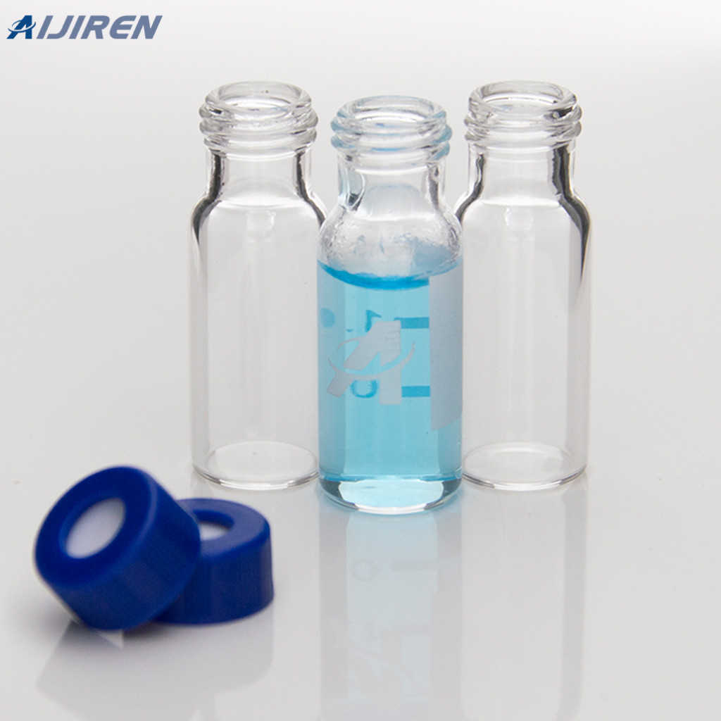 glass vials with caps for HPLC and GC Waters